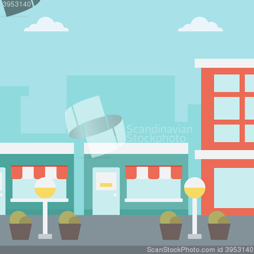 Image of Background of city street.