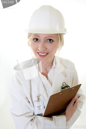 Image of Lady science engineer
