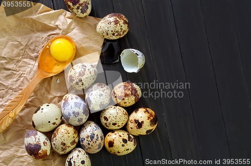 Image of quail eggs