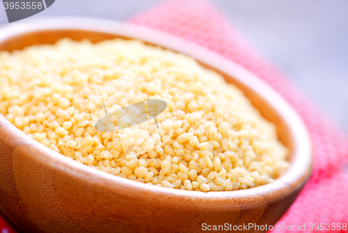 Image of raw  couscous