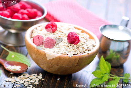 Image of oat flakes