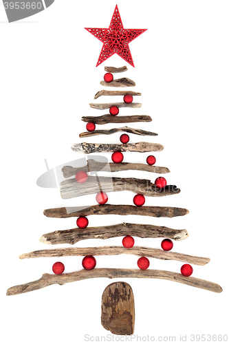 Image of Abstract Driftwood Christmas Tree