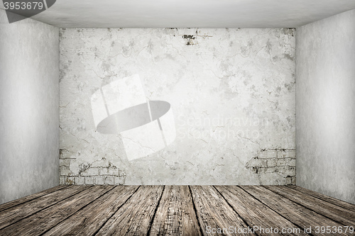 Image of old empty room for your content