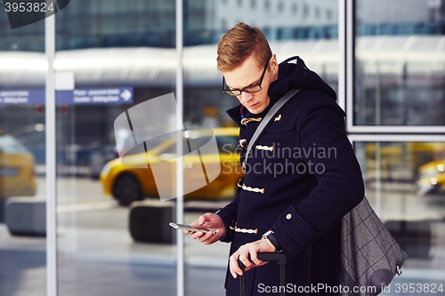 Image of Man at the airport