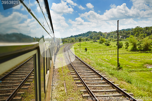 Image of Train in Sri Lanka