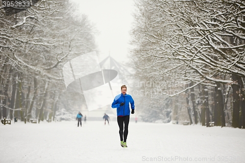 Image of Winter jogging