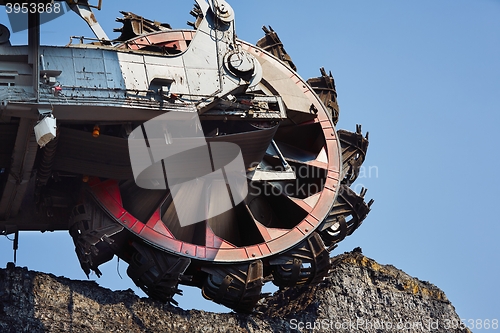 Image of Huge mining machine