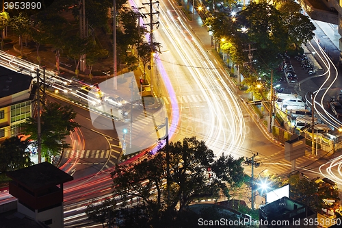 Image of Crossroad at the night