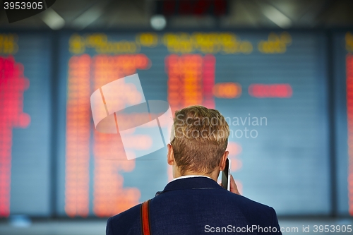 Image of Man at the airport