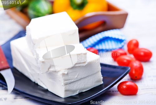 Image of ingredients for greek salad