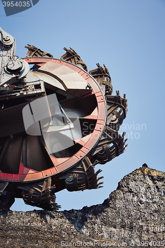 Image of Huge mining machine