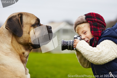 Image of Little photographer