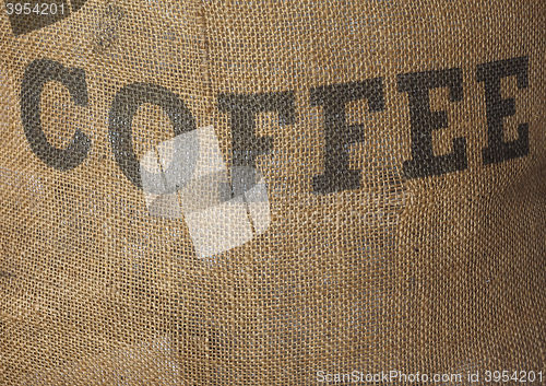 Image of Roasted coffee sack