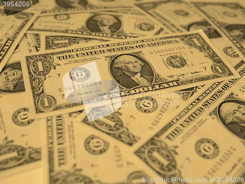 Image of Dollar notes 1 Dollar - vintage