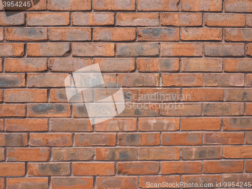 Image of Red brick wall background
