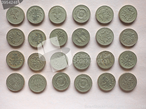 Image of GBP Pound coins