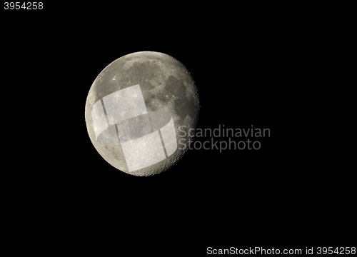 Image of Waning gibbous moon