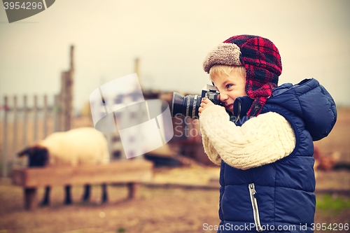 Image of Little photographer