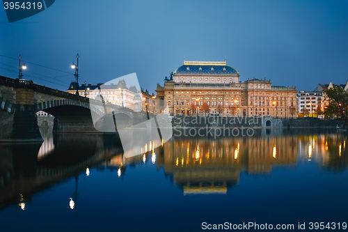 Image of Dusk in the city 