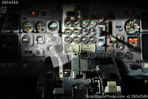 Image of Cockpit of the airplane