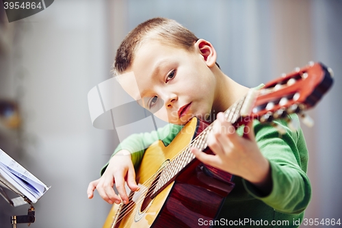 Image of Little guitarist