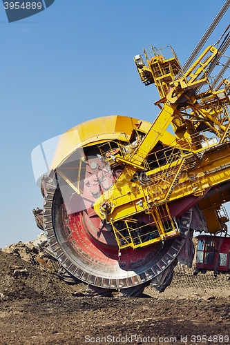 Image of Huge mining machine