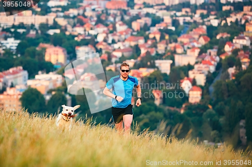 Image of Sport lifestyle with dog.