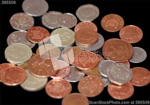 Image of Pile of UK Coins