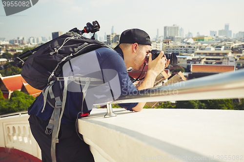 Image of Photographer taking photos