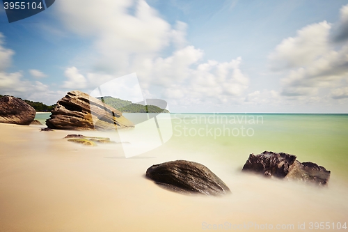 Image of Empty tropical beach