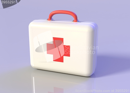 Image of First aid kit. 