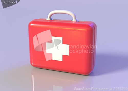 Image of First aid kit. 