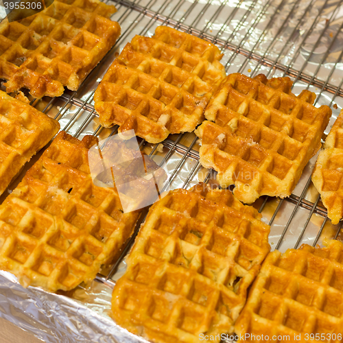 Image of Plain Belgian waffles.