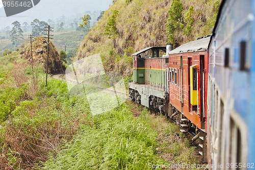 Image of Train in Sri Lanka