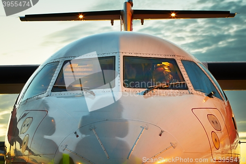 Image of Cockpit of the airplane