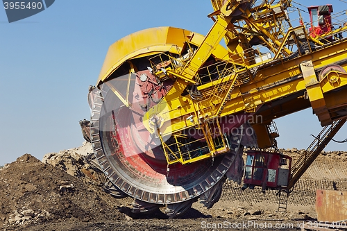 Image of Huge mining machine