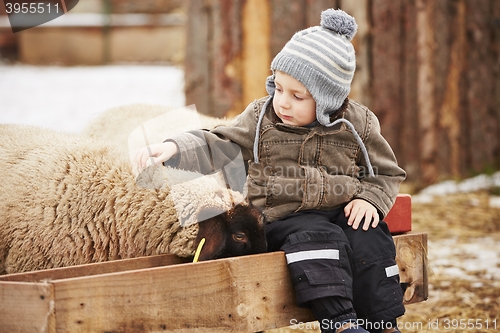 Image of Boy on the farm