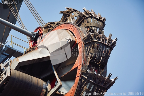 Image of Huge mining machine