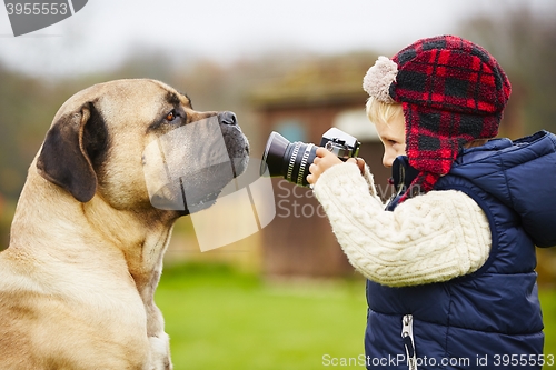 Image of Little photographer