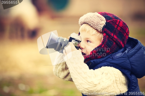 Image of Little photographer