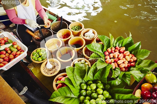 Image of Floating market in Bangkok