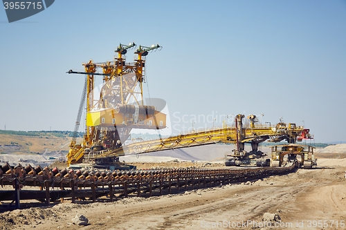 Image of Huge mining machine