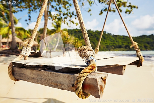 Image of Swing on the beach 