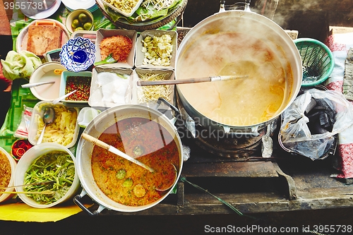 Image of Floating market in Bangkok