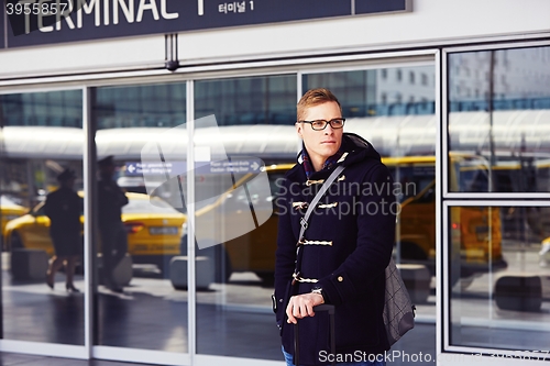 Image of Man at the airport