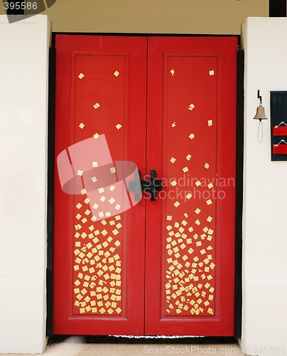 Image of Red door