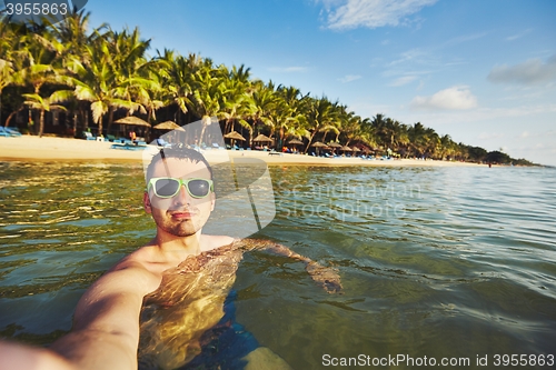 Image of Selfie from the sea