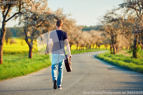 Image of Guy with guitar