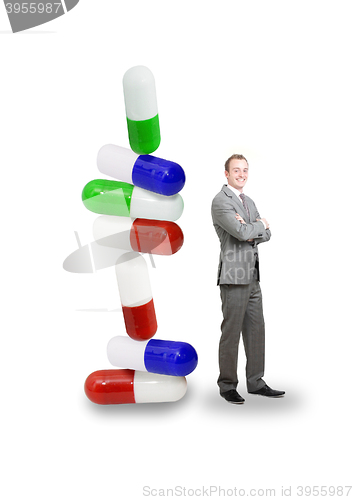 Image of Pills in a stack