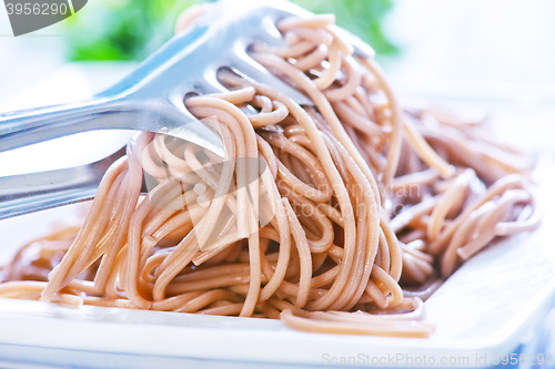 Image of boiled soba